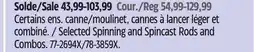 Canadian Tire Selected Spinning and Spincast Rods and Combos offer