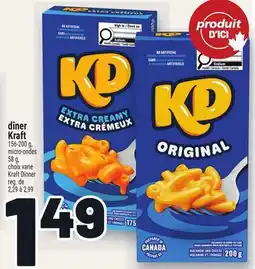 Metro DÎNER KRAFT | KRAFT DINNER offer