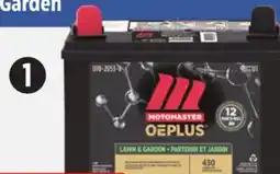 Canadian Tire MotoMaster OEPlus UI and U1R Lawn & Garden Batteries, 350 CCA offer