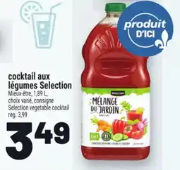 Metro COCKTAIL AUX LÉGUMES SELECTION | SELECTION VEGETABLE COCKTAIL offer