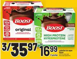 Metro SUBSTITUT DE REPAS BOOST | BOOST MEAL REPLACEMENT offer