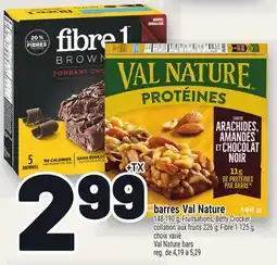 Metro BARRES VAL NATURE | VAL NATURE BARS offer