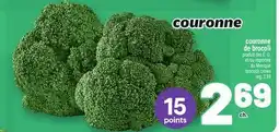 Metro COURONNE DE BROCOLI | BROCCOLI CROWN offer