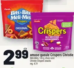 Metro AMUSE-GUEULE CRISPERS CHRISTIE | CHRISTIE CRISPERS SNACKS offer
