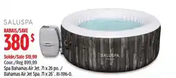 Canadian Tire Bahamas Air Jet Spa offer