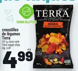 Metro CROUSTILLES DE LÉGUMES TERRA offer