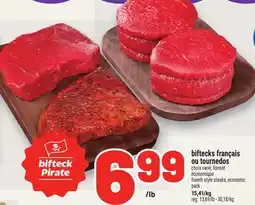Metro BIFTECKS FRANÇAIS OU TOURNEDOS | FRENCH STYLE STEAKS, ECONOMIC PACK offer