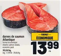 Metro DARNES DE SAUMON ATLANTIQUE | ATLANTIC SALMON STEAKS, ECONOMIC PACK offer