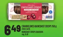 Metro CRAQUELINES RAINCOAST CRISPS | RAINCOAST CRISPS CRACKERS offer
