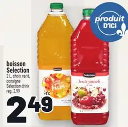 Metro BOISSON SELECTION | SELECTION DRINK offer
