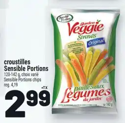 Metro CROUSTILLES SENSIBLE PORTIONS | SENSIBLE PORTIONS CHIPS offer