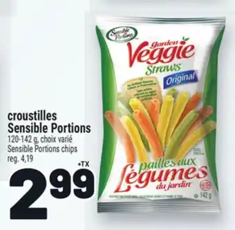 Metro CROUSTILLES SENSIBLE PORTIONS | SENSIBLE PORTIONS CHIPS offer