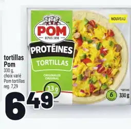 Metro TORTILLAS POM | POM TORTILLAS offer