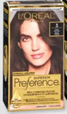 Familiprix L'Oréal Paris Superior Preference permanent hair dye #3 Brasilia Dark Brown offer