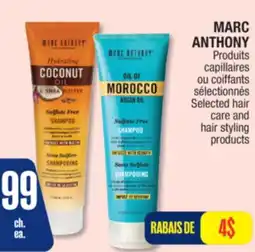Jean Coutu MARC ANTHONY Produits Selected hair care and hair styling products offer