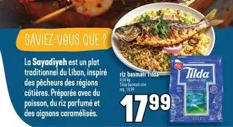 Marché Adonis RIZ BASMATI TILDA | TILDA BASMATI RICE offer