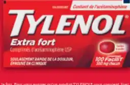 Familiprix Tylenol Extra Strength 500mg tablets 100un offer