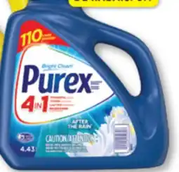 Familiprix Purex 4-in-1 after the rain concentrated detergent offer