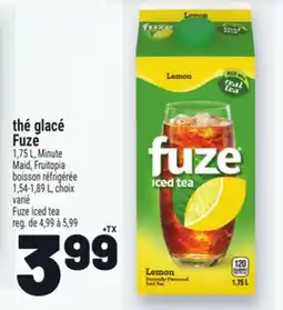 Metro THÉ GLACÉ FUZE | FUZE ICED TEA offer