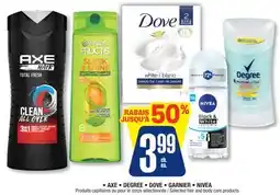 Jean Coutu • AXE • DEGREE • DOVE • GARNIER • NIVEA offer
