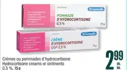 Jean Coutu Hydrocortisone creams or ointments offer
