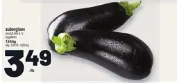 Metro AUBERGINES | EGGPLANTS offer
