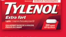 Familiprix Tylenol Extra Strength 500mg tablets 100un offer