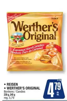 Jean Coutu • REISEN • WERTHER'S ORIGINAL Bonbons offer