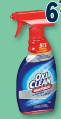 Familiprix OxiClean Max Force laundry stain remover offer