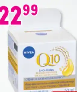 Familiprix Nivea Q10 Power anti-wrinkle moisture replenishment day cream for ageing and dry skin offer