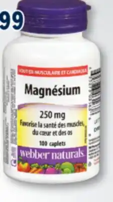 Familiprix WEBBER NATURALS Selected products offer