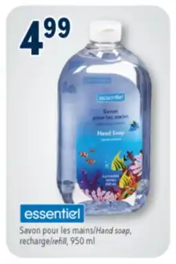 Familiprix ESSENTIEL Hand soap refill offer