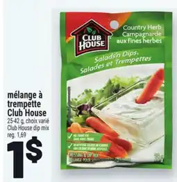 Metro MÉLANGE À TREMPETTE CLUB HOUSE offer