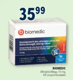 Familiprix Biomedic extra strength allergy relief tablets 84un offer
