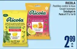 Jean Coutu RICOLA Pastilles contre la toux offer