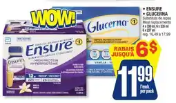 Jean Coutu • ENSURE • GLUCERNA offer