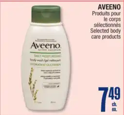 Jean Coutu AVEENO Produits pour le corps sélectionnés offer