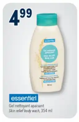 Familiprix Essentiel skin relief body wash fragrance free offer