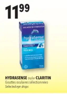 Familiprix HydraSense gouttes pour yeux secs 10ml / HydraSense drops for dry eyes offer