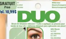 Familiprix Duo brush on striplash adhesive white clear offer