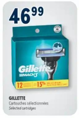 Familiprix Gillette Mach-3 cartridges 12un offer
