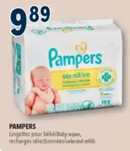 Familiprix Pampers Sensitive Skin wipes 3x64un offer