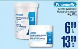 Jean Coutu PERSONNELLE Moisturizing cream offer