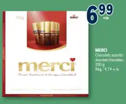 Familiprix Merci assorted chocolates offer