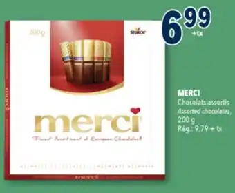 Familiprix Merci assorted chocolates offer