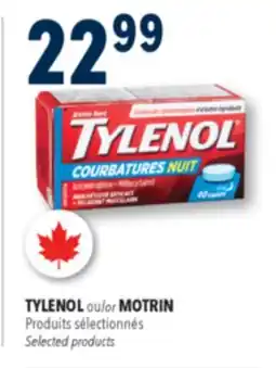 Familiprix TYLENOL or MOTRIN offer