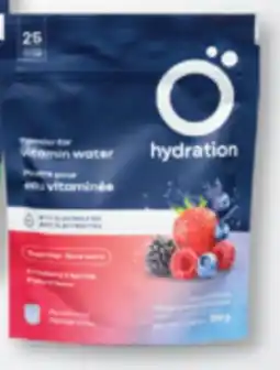 Familiprix Ö Hydration sugar-free vitaminized powder for water - Strawberry & Berries offer