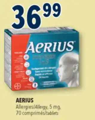Familiprix Aerius 24h Allergy Relief Tablets 70un offer