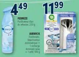 Familiprix Febreze Air freshener Linen & Sky offer