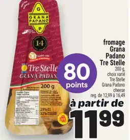 Metro FROMAGE GRANA PADANO TRE STELLE | TRE STELLE GRANA PADANO CHEESE offer
